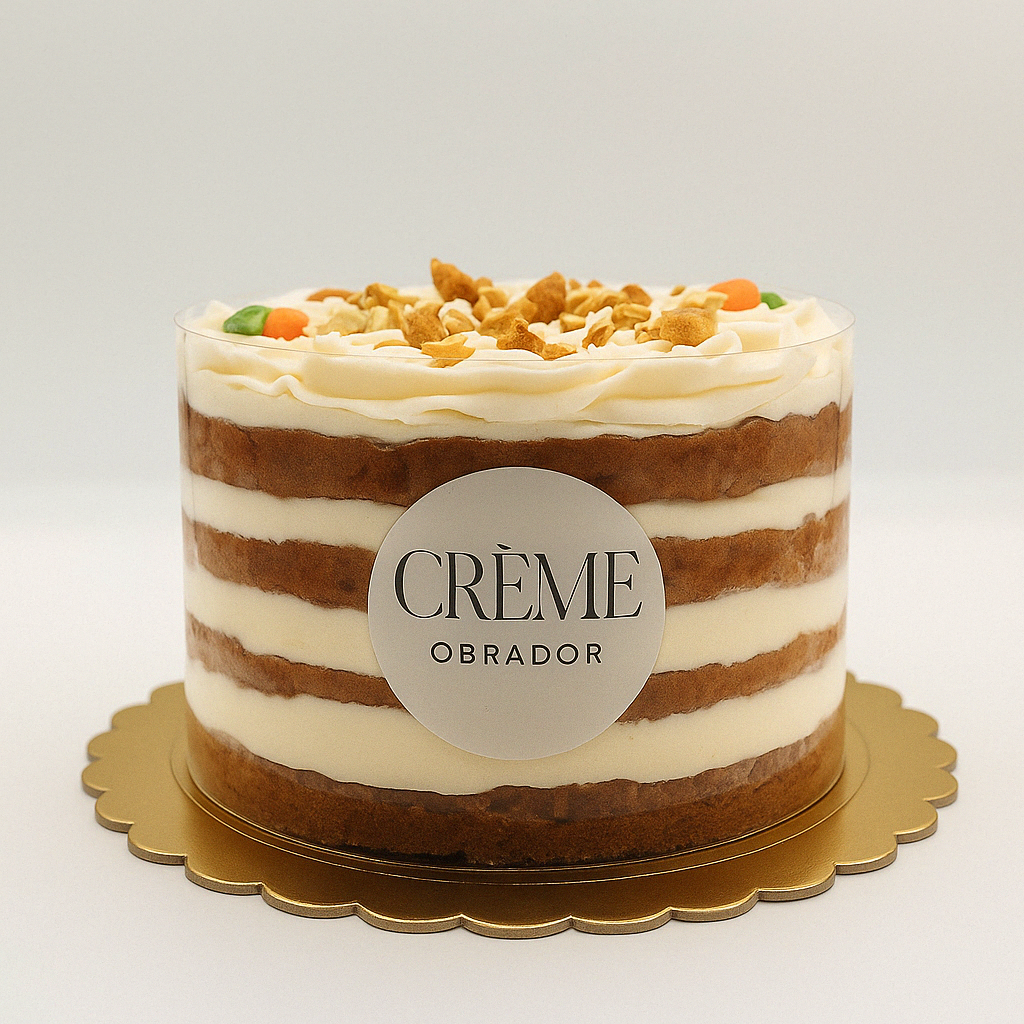 Tarta naked carrot cake