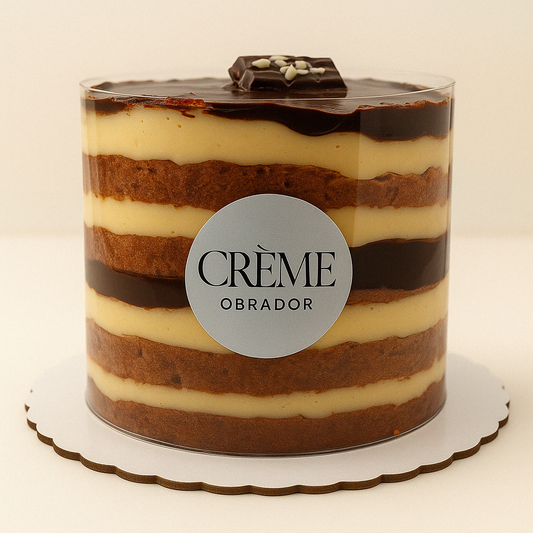 Tarta naked Boston Cream