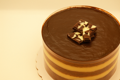 Tarta naked Boston Cream