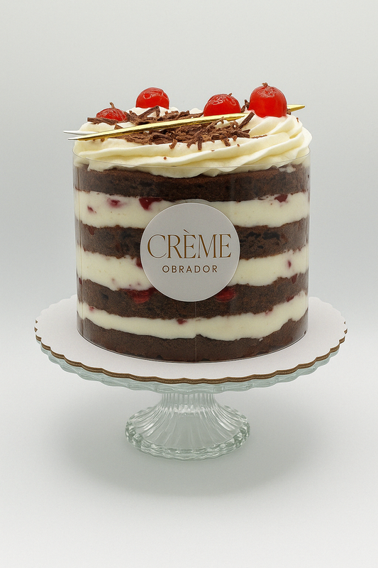 Tarta naked selva negra