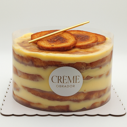 Tarta naked de Torrijas