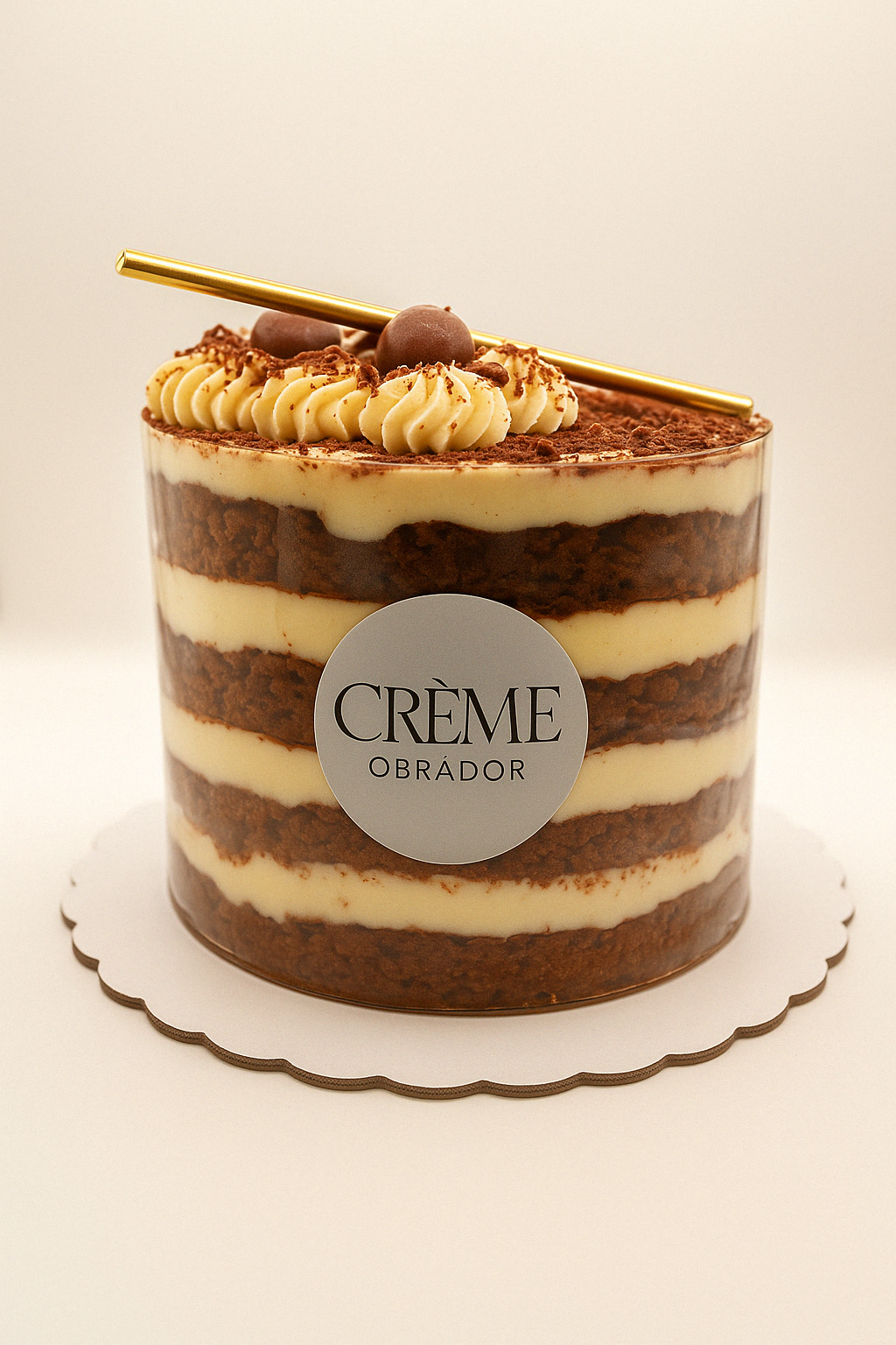Tarta naked de Tiramisú