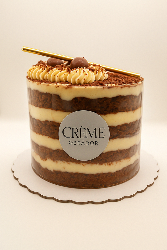 Tarta naked de Tiramisú